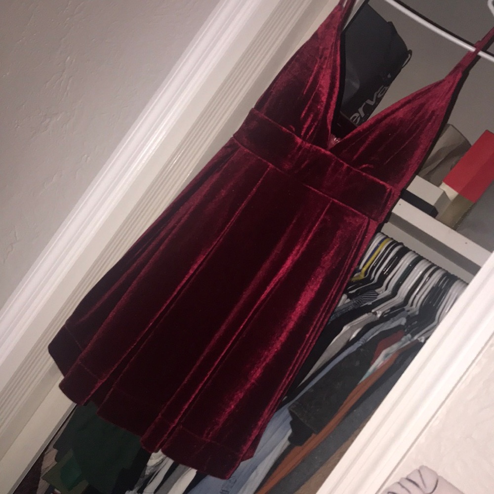 Velvet Mini Dress